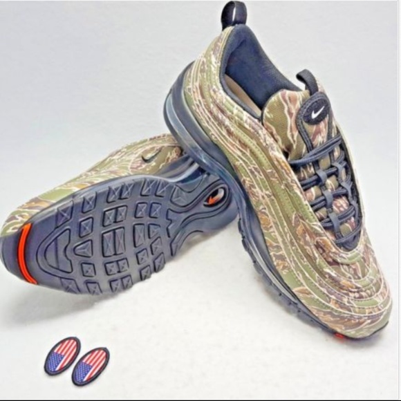 Nike Other - Nike Air Max 97 Premium QS USA Sneakers Camo